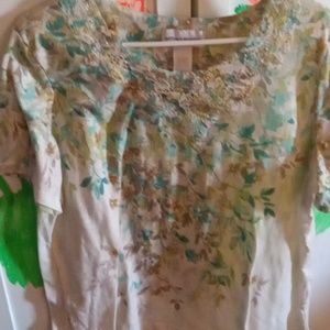 Alfred Dunner Blouse size Large